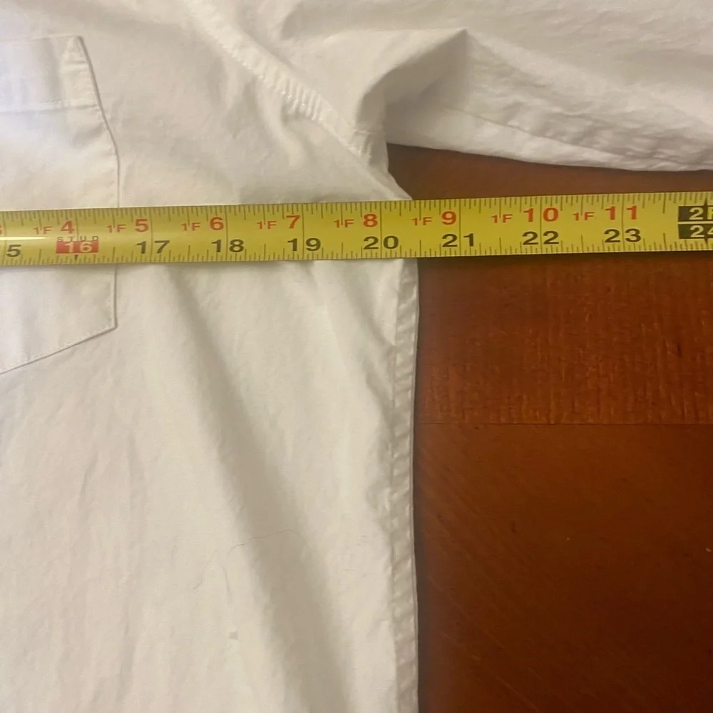 Crate & Barrel Shirt White LP - Picture 8 of 9